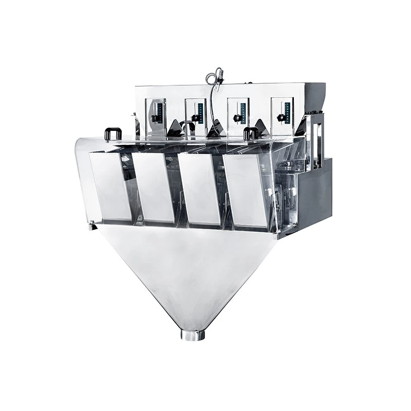4 Heads Linear Weigher Filling and Packing Machine for Sugar
