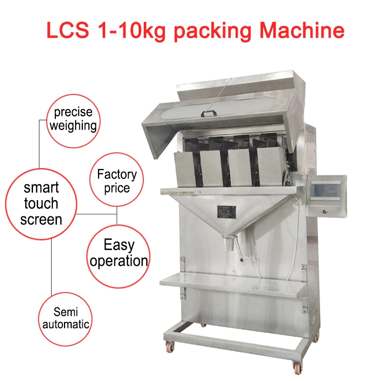 Hot Sale Automatic 200g 500g 1kg Granule Weighing Packing Machine Sugar Packet Linear Weigher Packing Machine