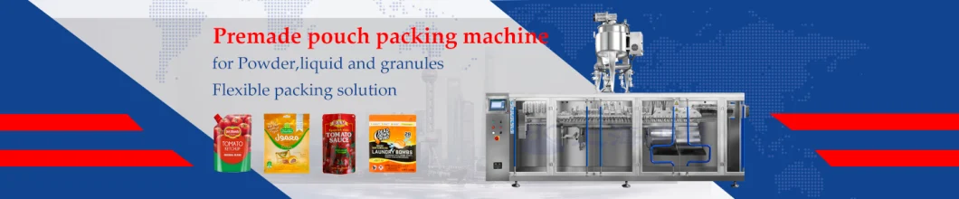 Automatic Dried Fruit Ready Made Pouch Packing Machine Linear Weigher Candy Packaging Machine for Premade Bag