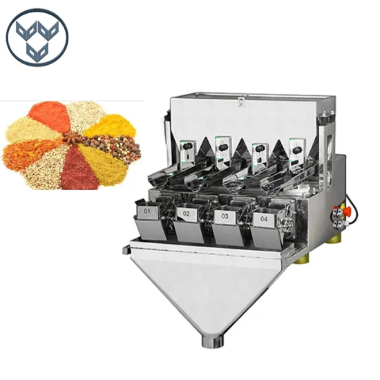 High Speed 4 Heads Linear Weigher Packing Machine for Mixing Product